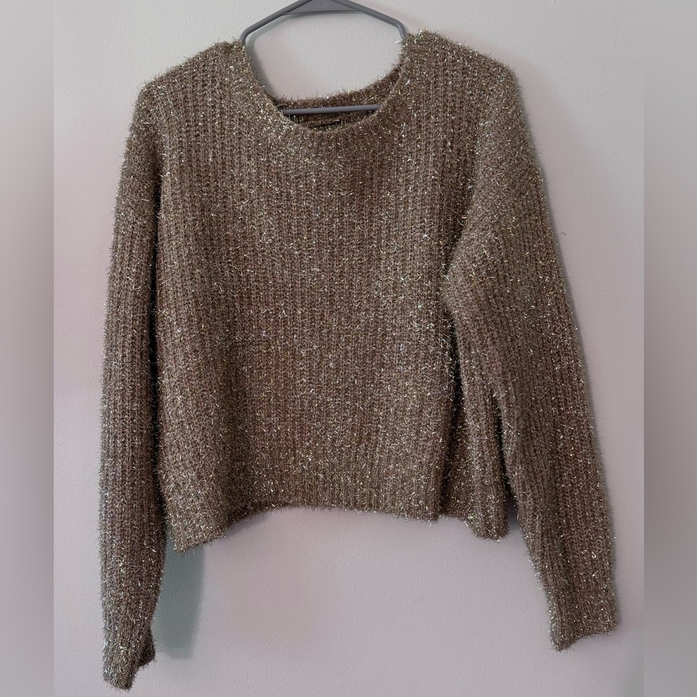 Gold Knit Sweater
